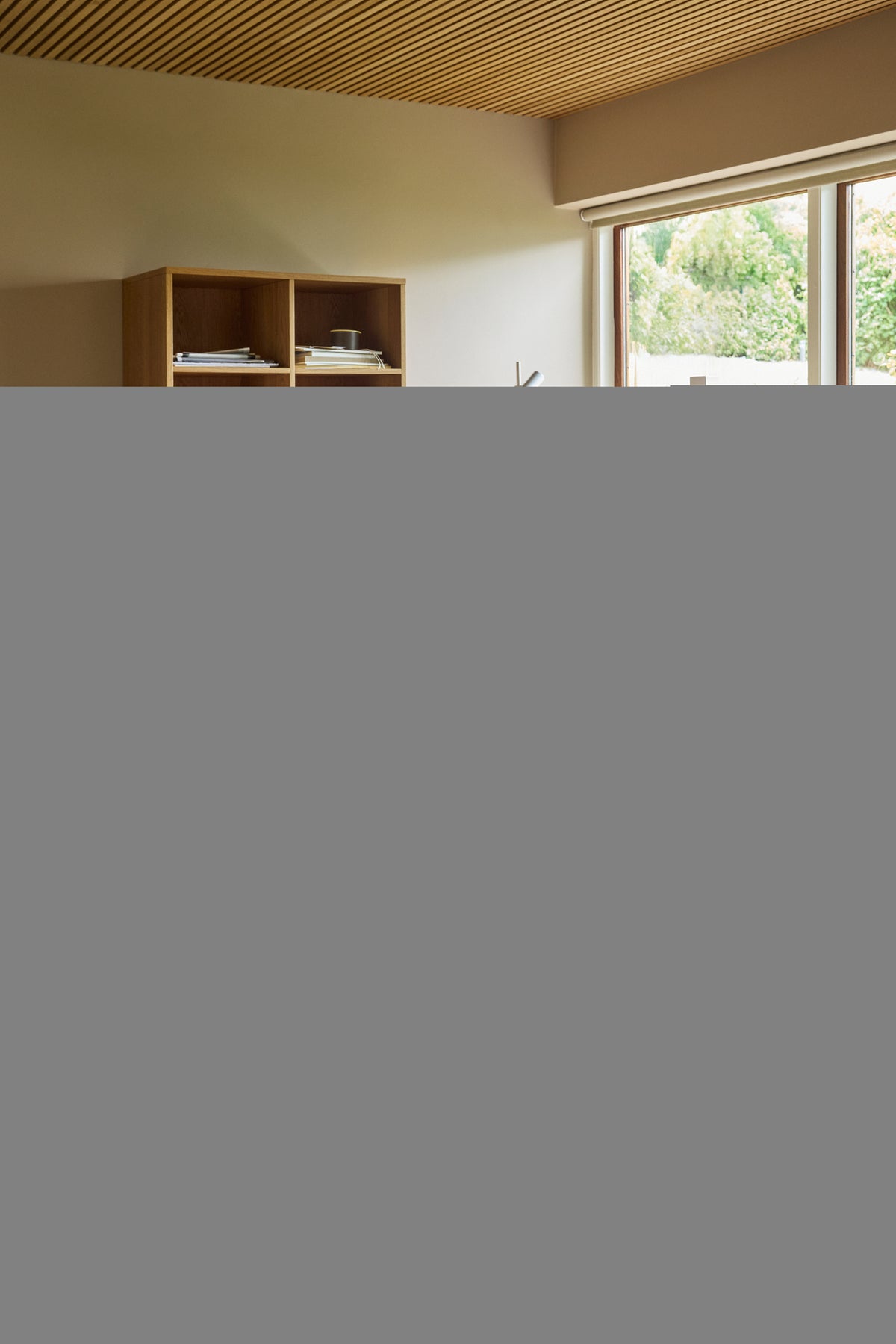 Crea LED Tischlampe, dimmbar, Sand/Orange