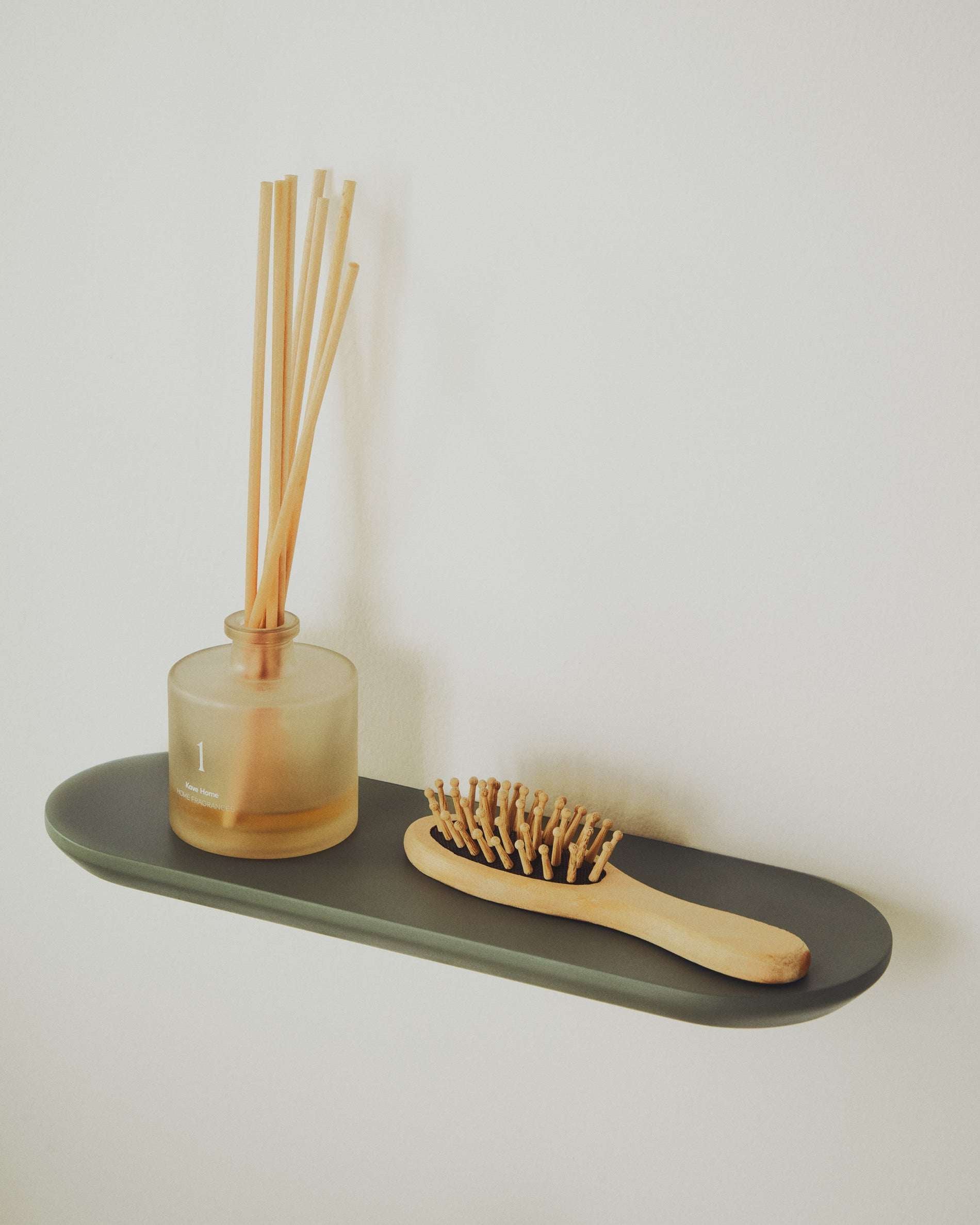 Arely Wandregal Set (2er) 35/55 cm – Modernes Design in Grün & Pflegeleicht
