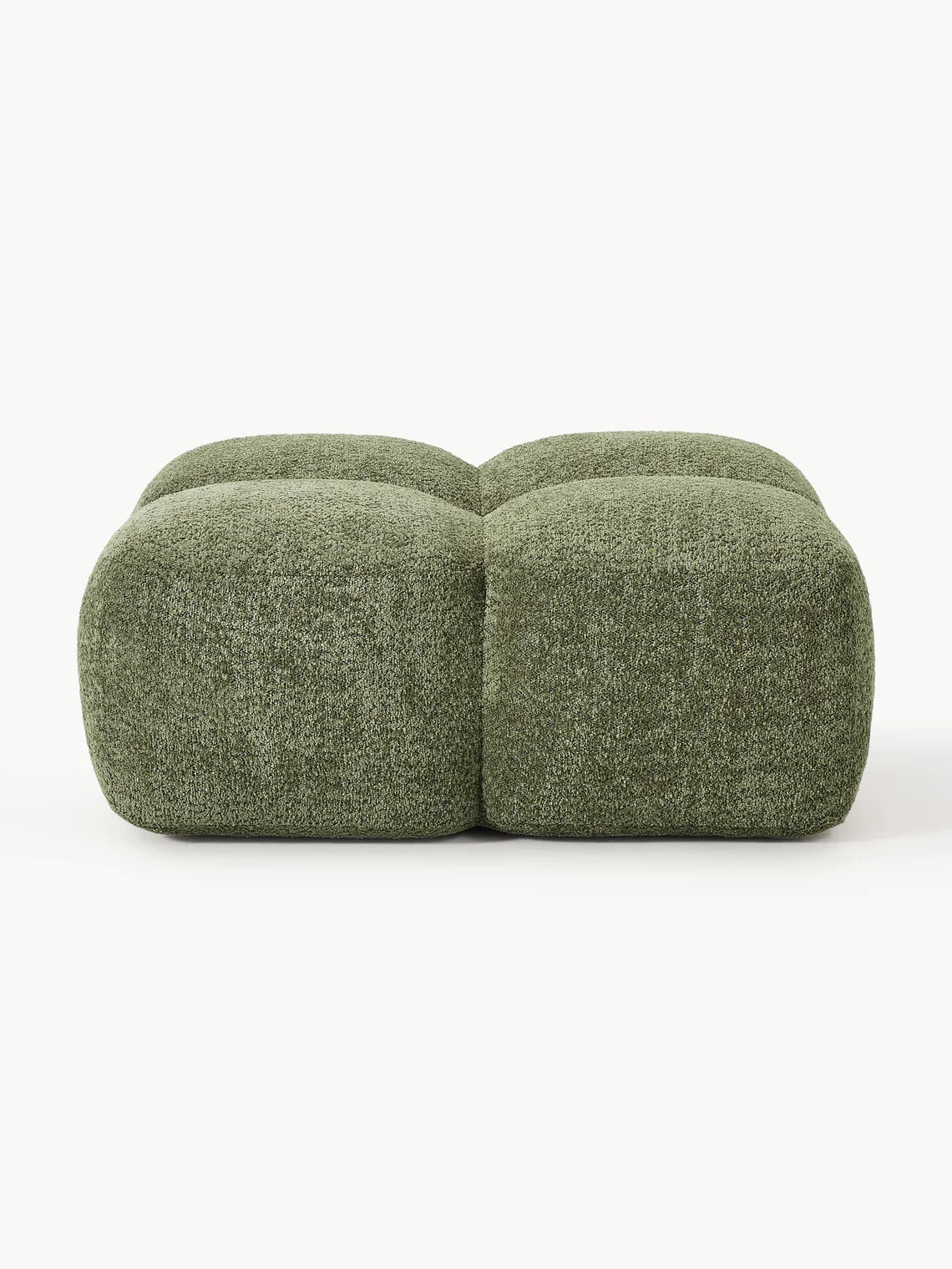 Luno Hocker in Bouclé, 90 cm Breite