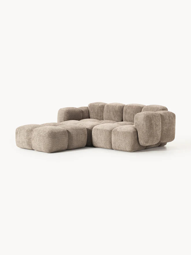 Luno_2-Sitzer_Ecksofa #Variant_Beige-Links