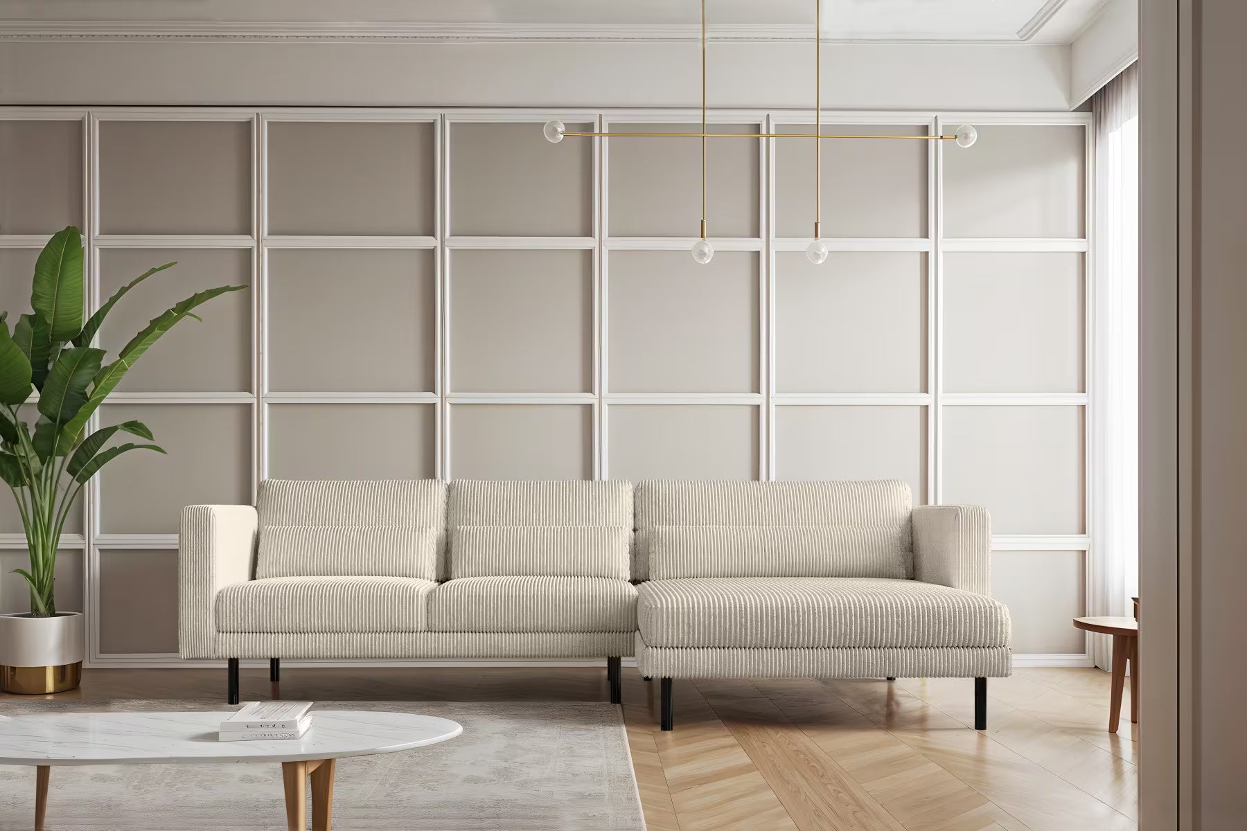 Dani Ecksofa #Variant_Beige-Rechts