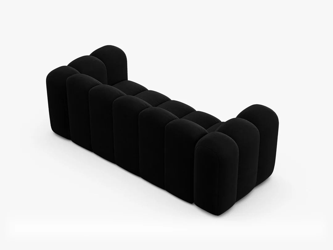 Grandé 3-Sitzer Sofa in Samt, 200 cm Breite - Modulsofa-7
