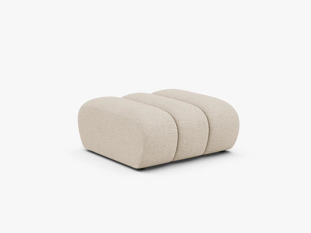 Grandé Hocker in Bouclé, 92 cm Breite - Modulsofa-7