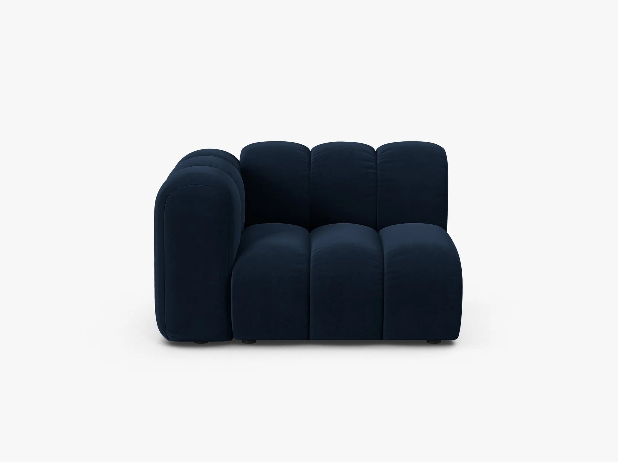 Grandé Modul (links) in Samt, 115 cm Breite - Modulsofa-4