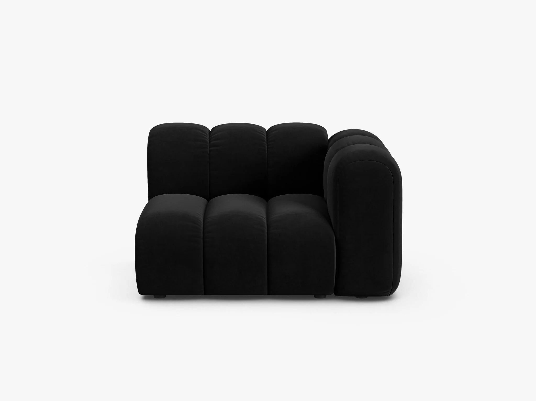 Grandé Modul (rechts) in Samt, 115 cm Breite - Modulsofa-1