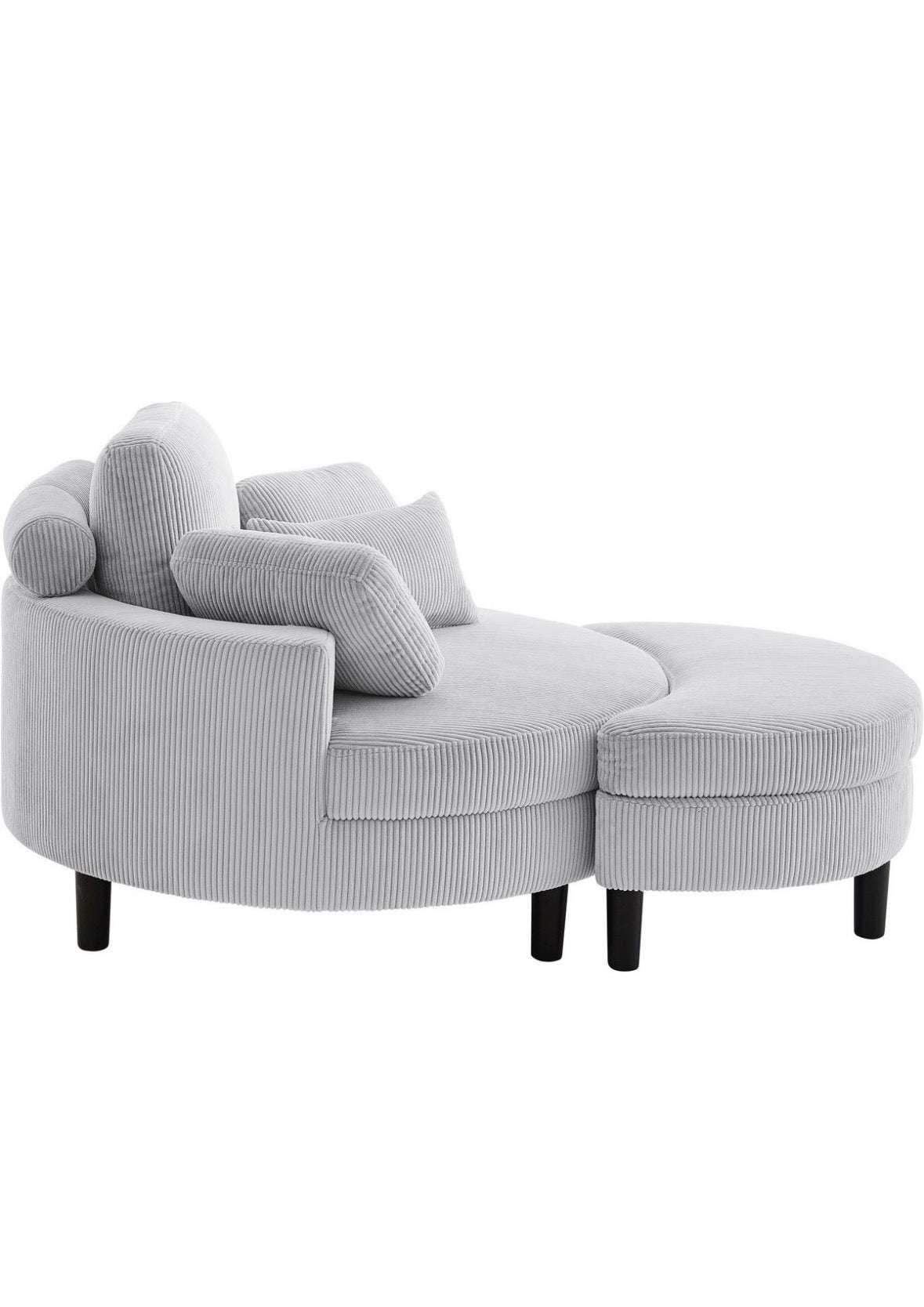 Loveseat / Relaxliege in Cord - POLSTEROASE