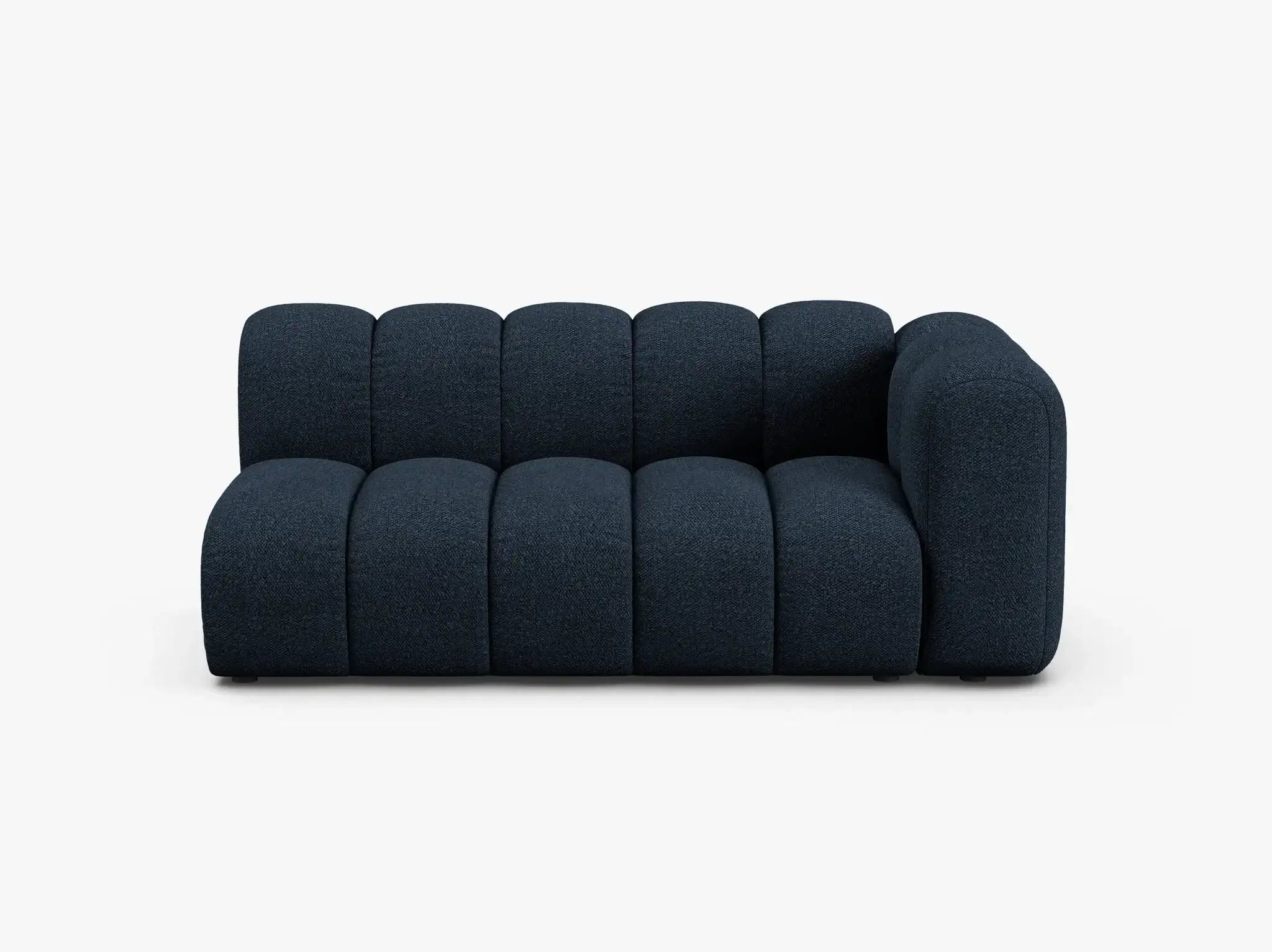 Grandé 3-Sitzer Modul (rechts) in Bouclé, 175 cm Breite - Modulsofa
