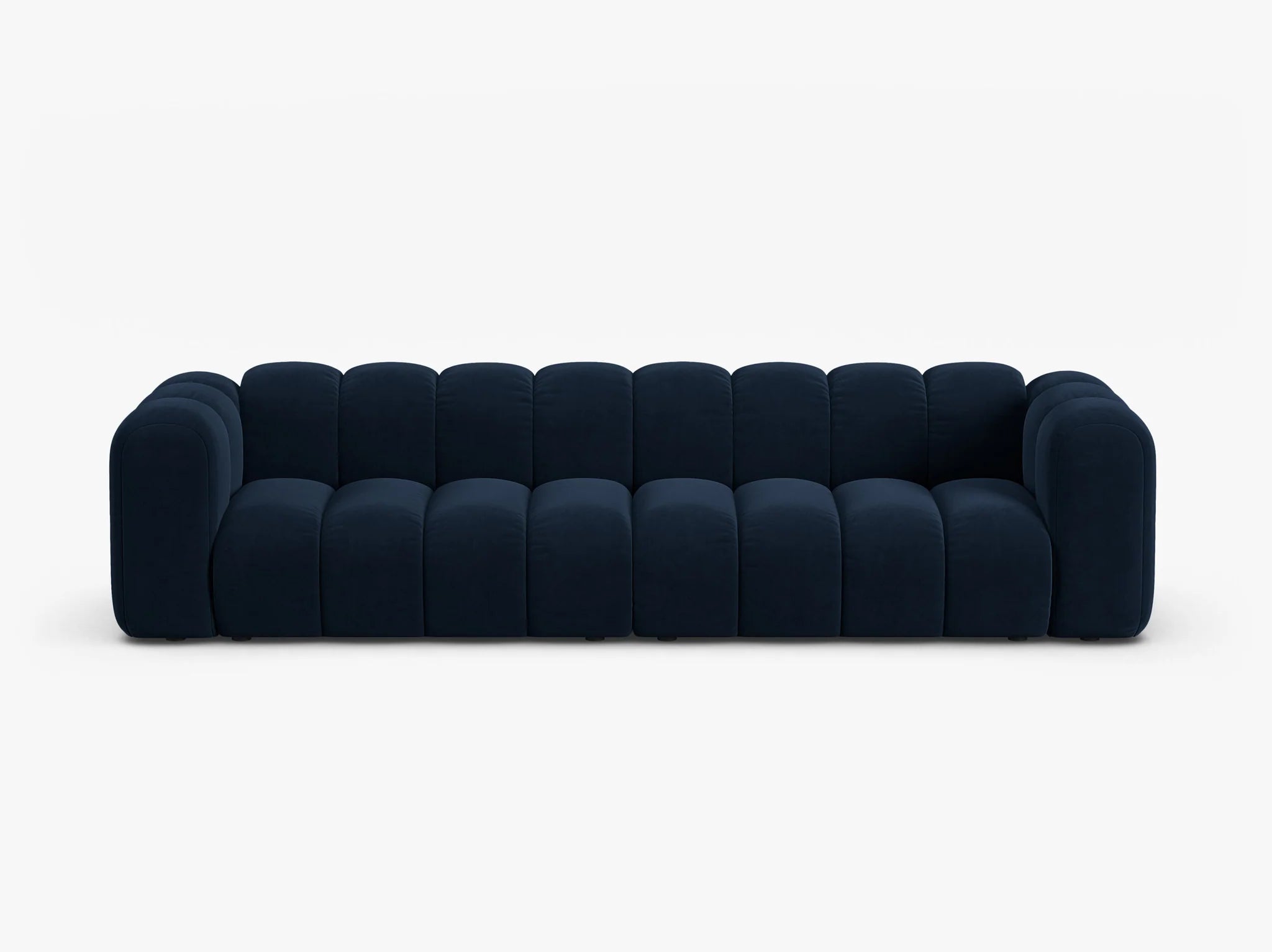 Grandé in Samt, 290 cm Breite - Modulsofa