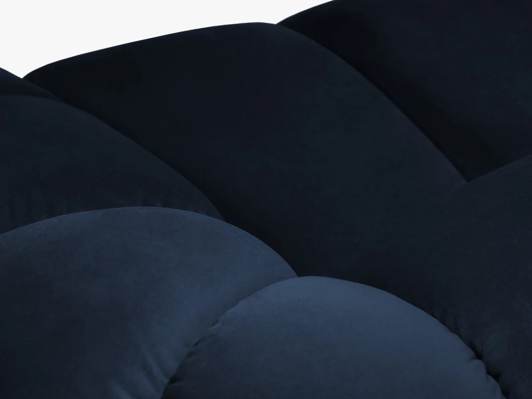 Monto in Samt, 305 cm Breite - Bubble Modulsofa #Variant_Blau-Links