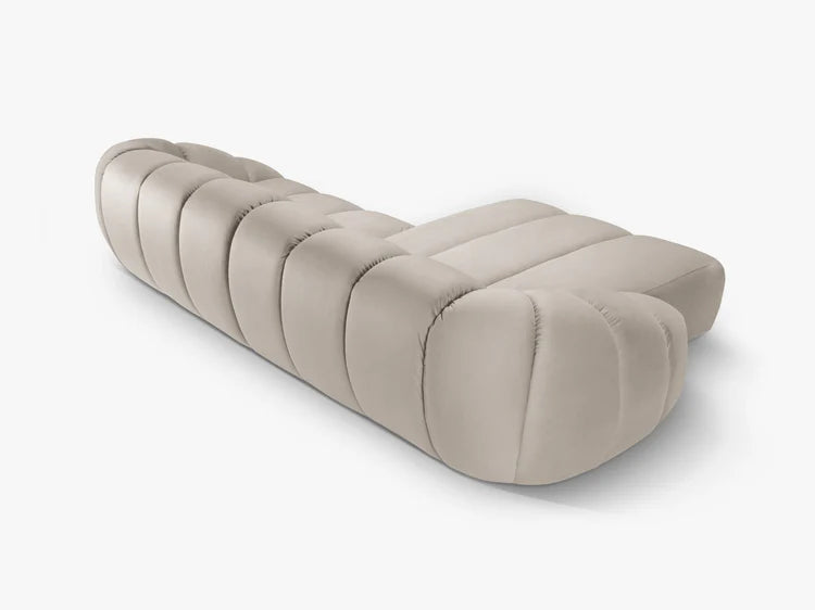 Monto in Samt, 305 cm Breite - Bubble Modulsofa #Variant_Beige-Links