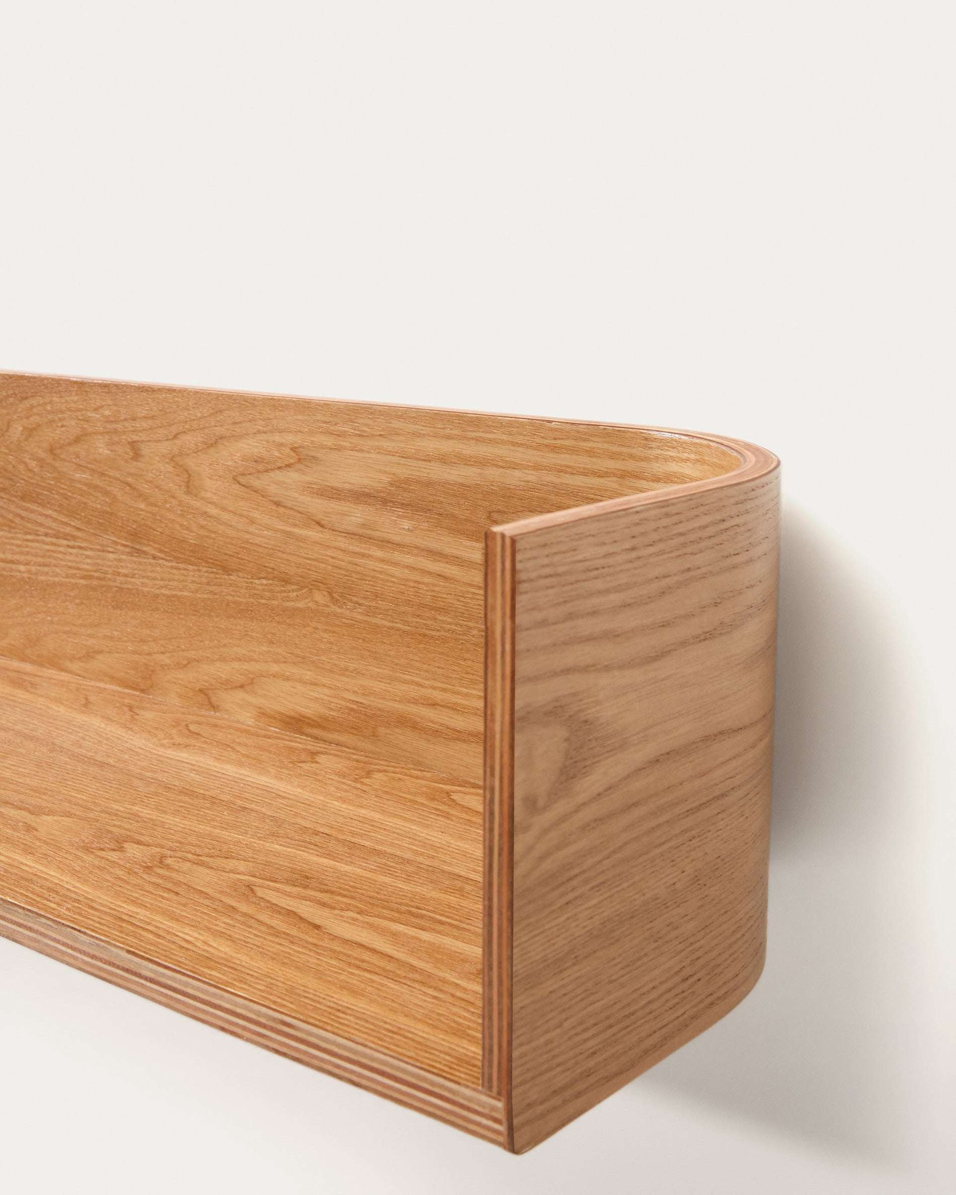 Octavia Wandregal 90 cm aus Eschenholz – Minimalistisches Design & FSC® zertifiziert