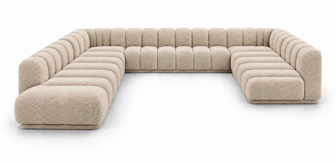 PolsterOase Modulsofa - Grandé Modulsofa Sonderanfertigung, 370 cm – Ansicht 01