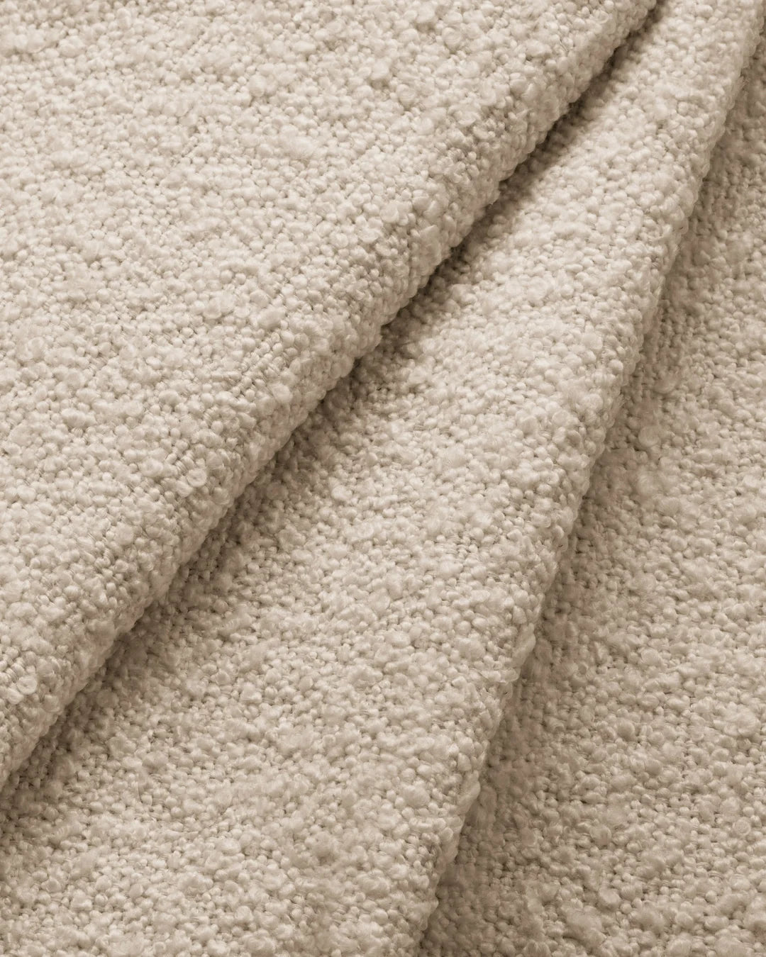 PolsterOase Modulsofa – Grandé Sofa 2-Sitzer in Bouclé, 200 cm Breite, Beige – Ansicht 5