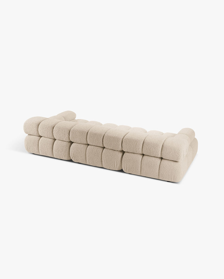PolsterOase Modulsofa - Selene Sofa aus Bouclé, Dreisitzer, 285 cm – Ansicht 07