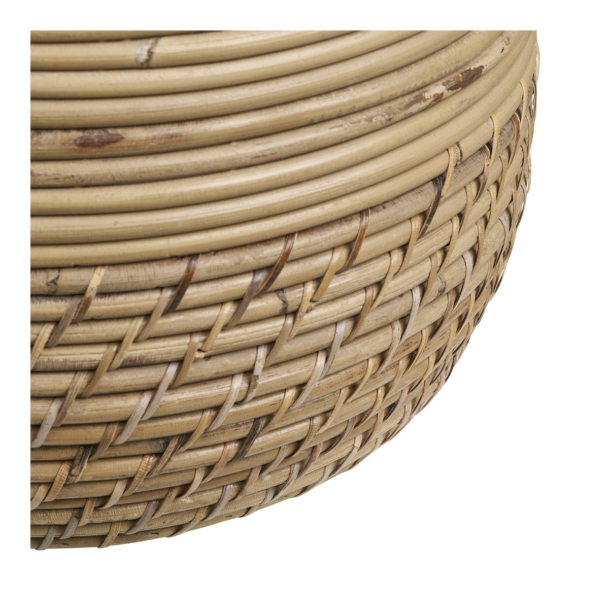 PolsterOase Möbel – Moro Aufbewahrungskörbe aus Kubu, Rattan, 2er, Set – Ansicht 2