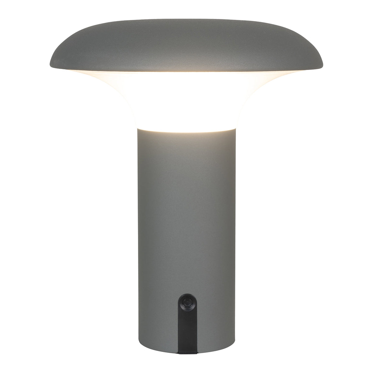 PolsterOase Möbel – Ramsey Akku, LED, Lampe aus Polypropylen, Grau – Ansicht 2