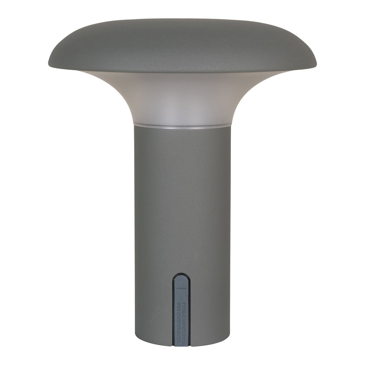 PolsterOase Möbel – Ramsey Akku, LED, Lampe aus Polypropylen, Grau – Ansicht 3