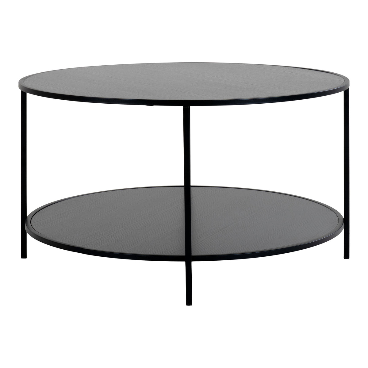 PolsterOase Möbel – Vita Couchtisch aus Stahl, Ø 80 × H 45 cm – Ansicht 4