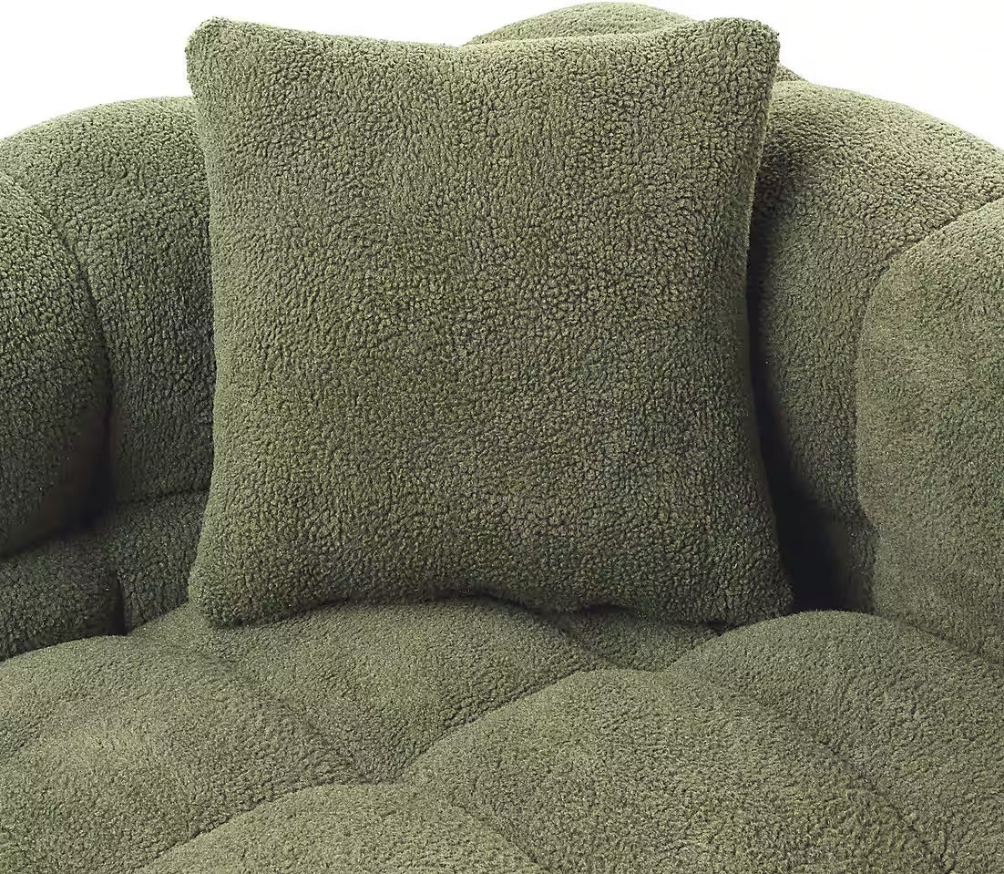 PolsterOase Sofa 3-Sitzer in Bouclé, 206 cm Breite -4