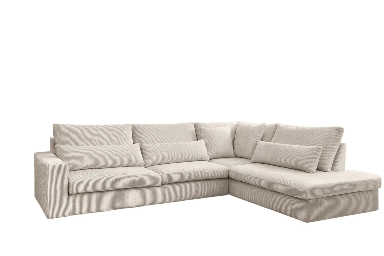 Sven Ecksofa in Cord #Variant_Beige-Rechts