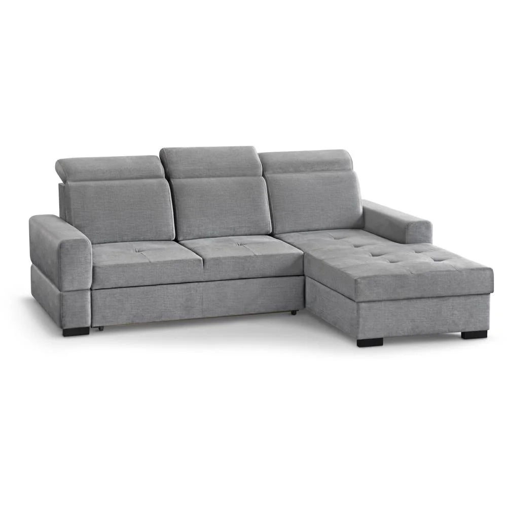 Axel Mini Ecksofa aus Velours