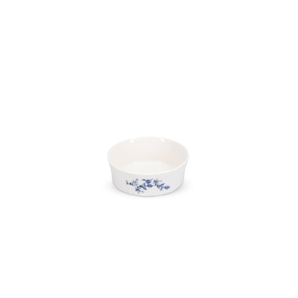 bonbistro Schale 13xH5cm blaues Blumenmuster Retro – 4er-Set – Produktansicht 2