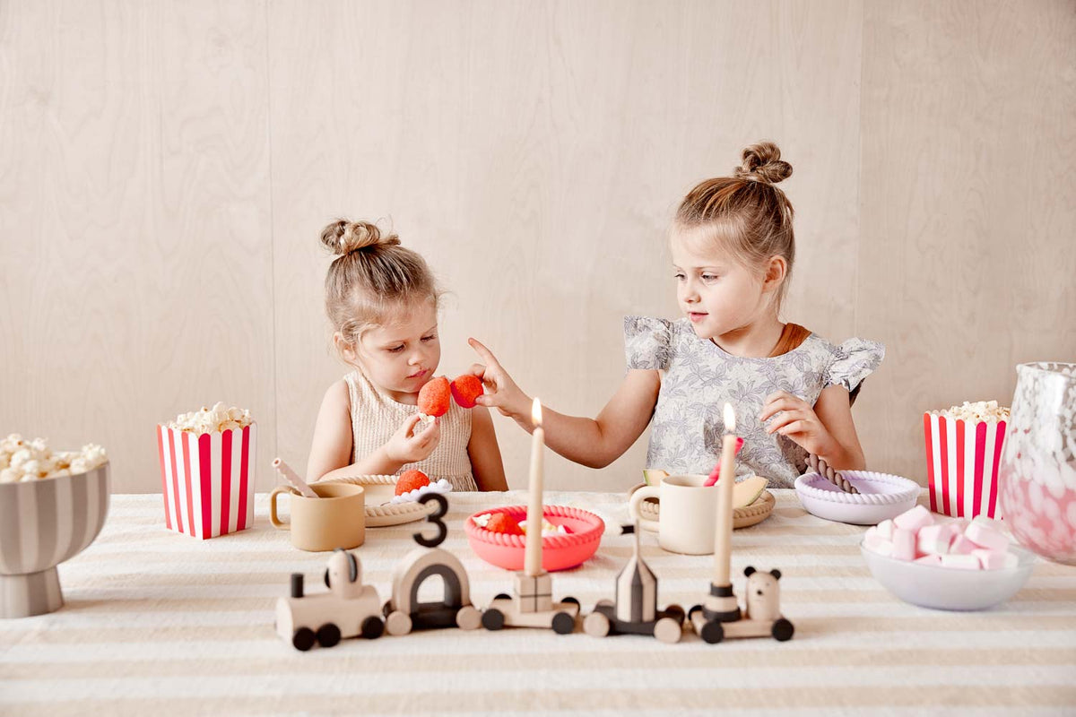 PolsterOase Kindergeschirr – Mellow Teller & Schüssel Nr. 3