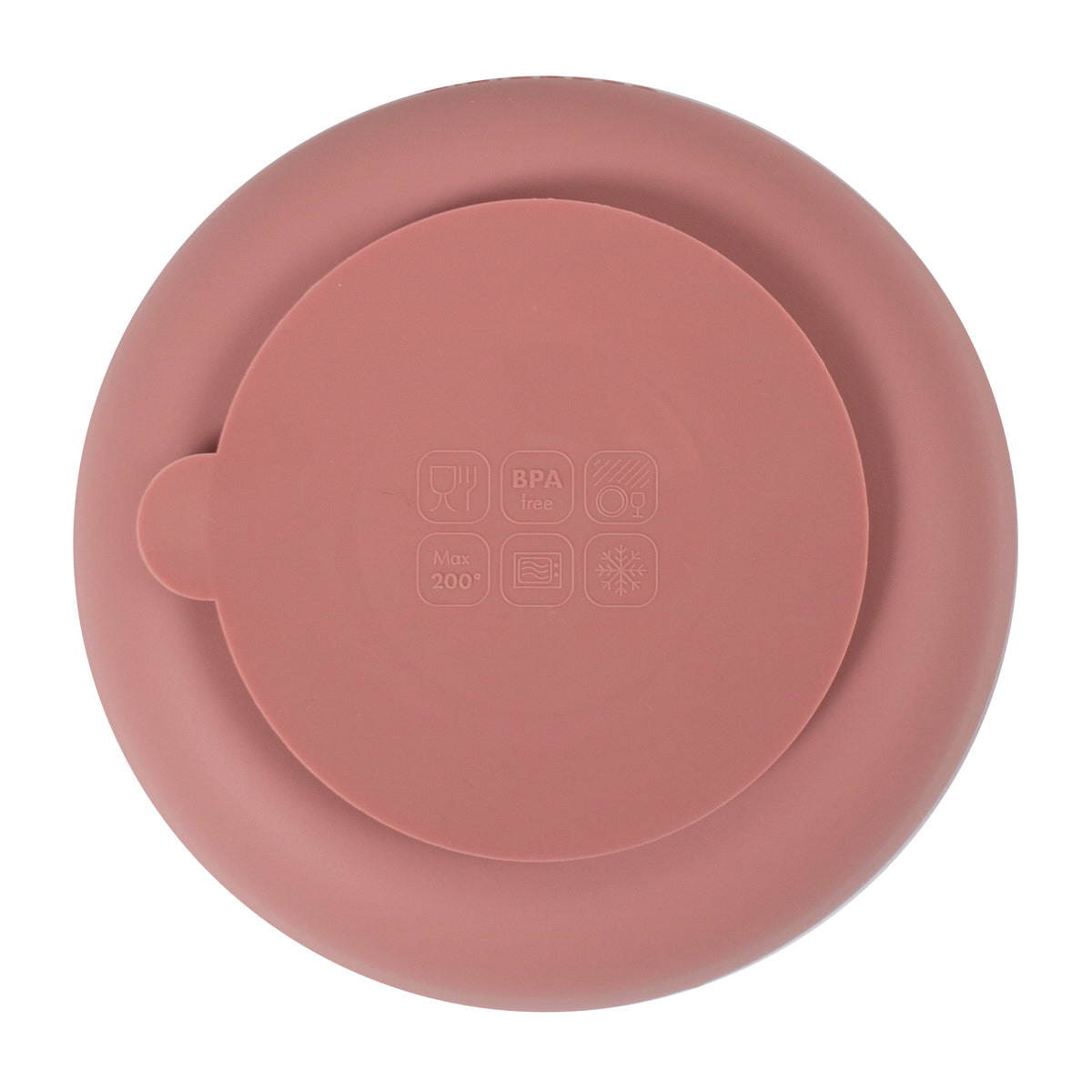 PolsterOase Kindergeschirr – Silikonschalen 2er Pack, Rosa Nr. 2