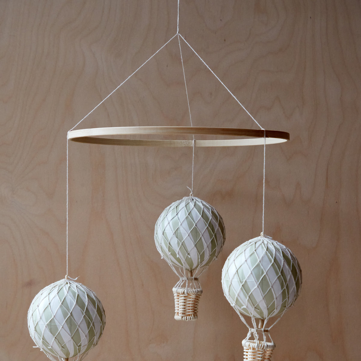 PolsterOase Mobile – Heißluftballon Mobile, Grün Nr. 2