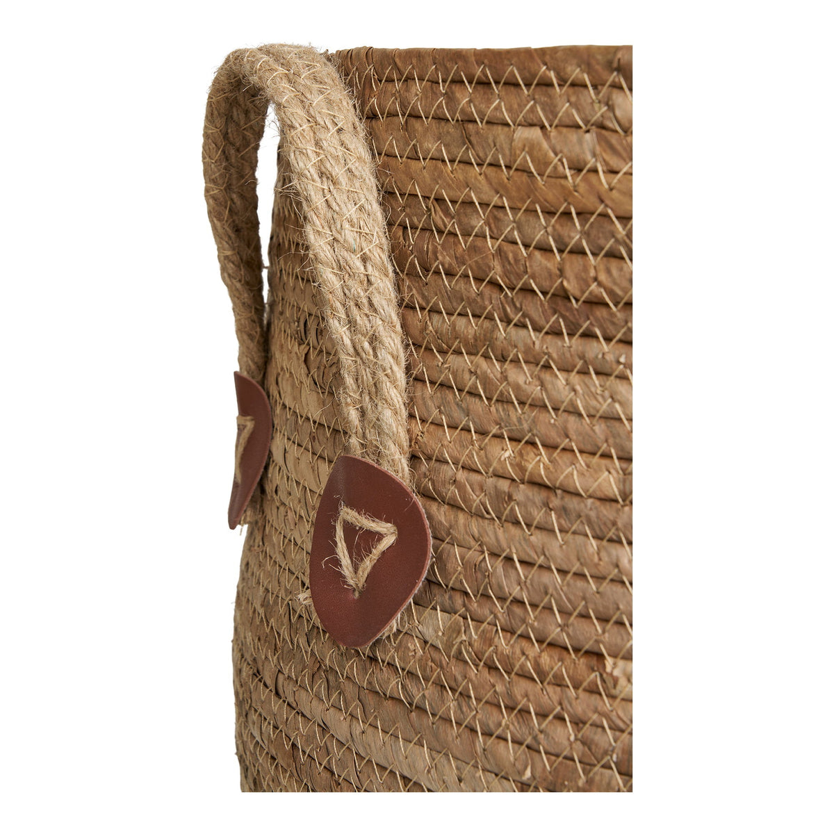 PolsterOase Möbel – Aosta Aufbewahrungskörbe aus Bananenblatt, 2er Set – Ansicht 5
