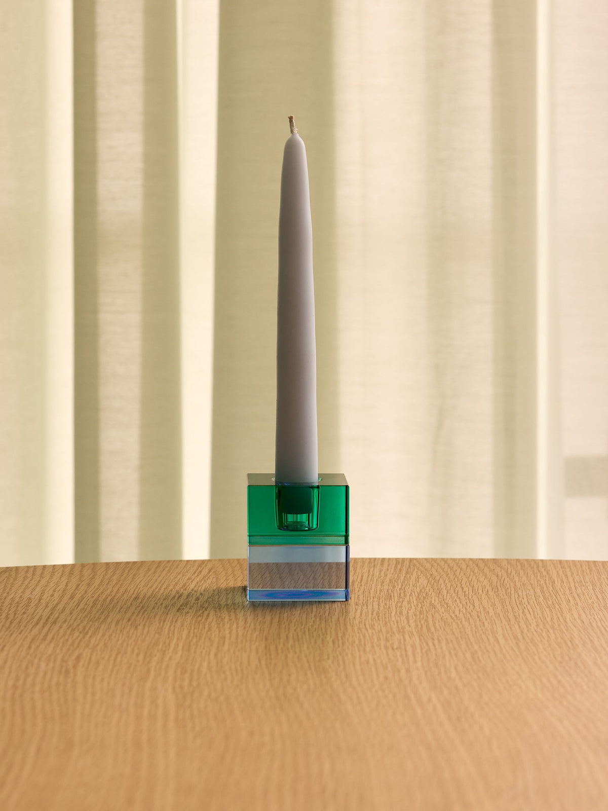 PolsterOase Möbel – Block Kerzenhalter aus Kristallglas, 2er, Set – Ansicht 4