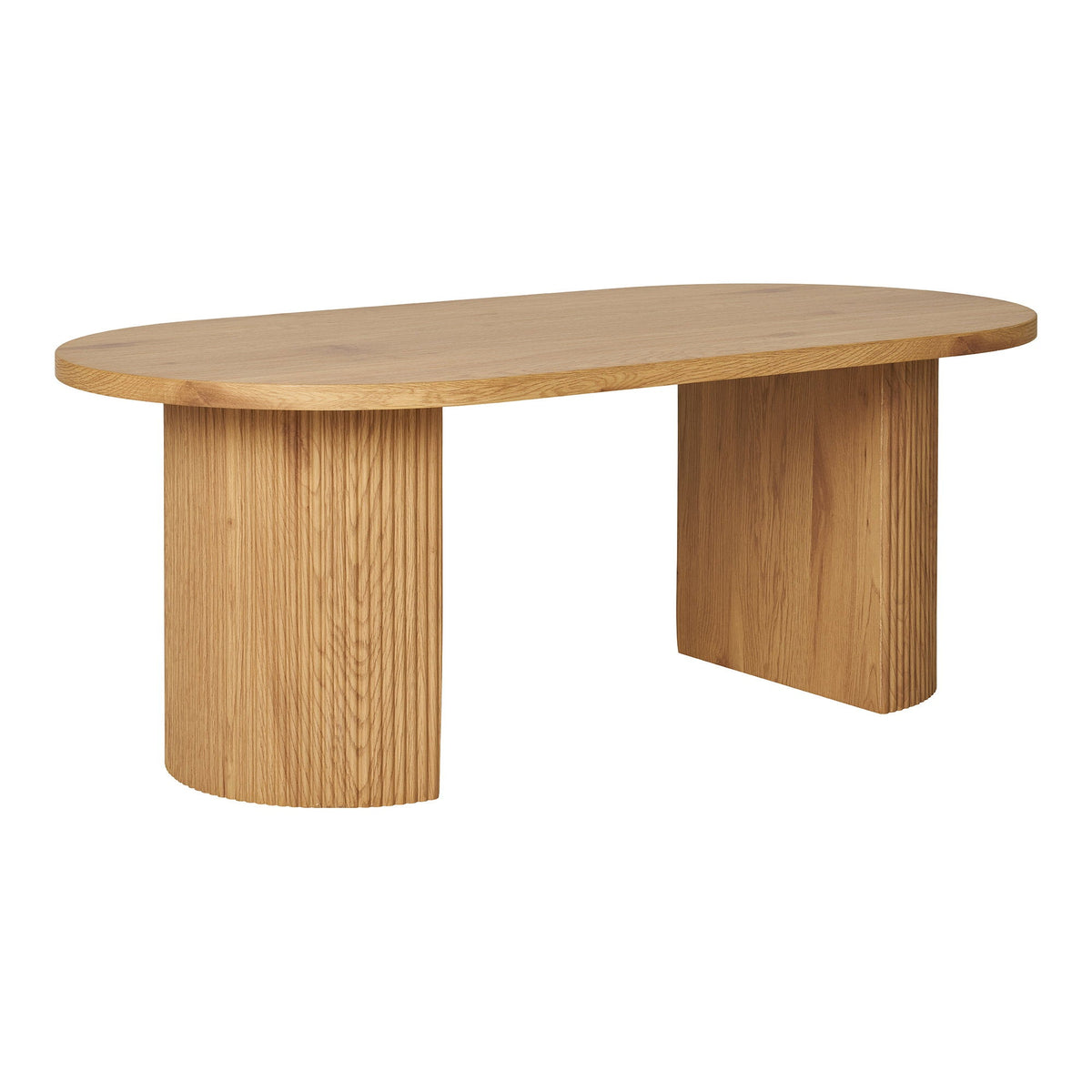 PolsterOase Möbel – Boavista Couchtisch mit Dekorpapier, Natur, 120 × 60 cm – Ansicht 2
