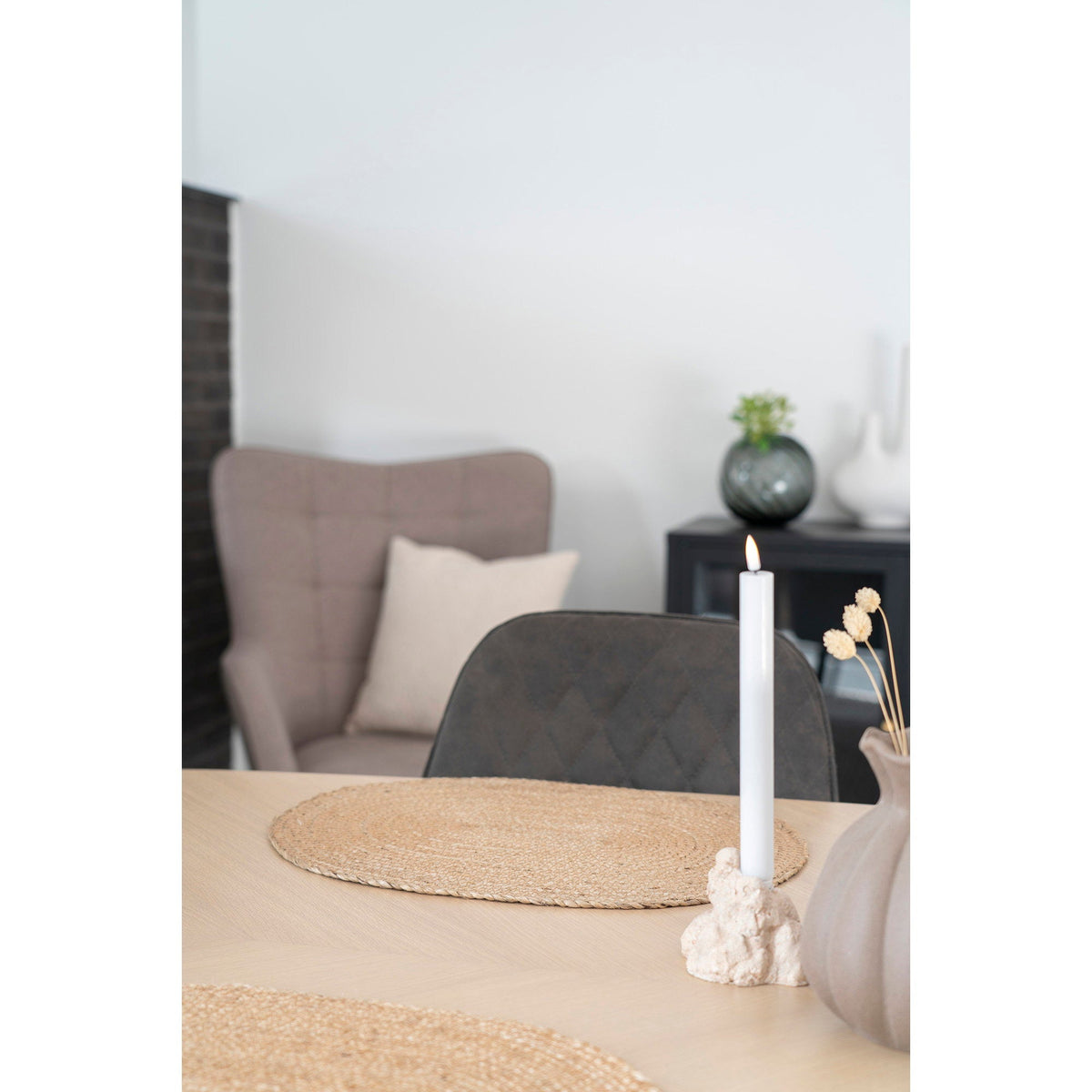 PolsterOase Möbel – Bombay Platzsets aus Jute, 4er, Set, Natur, 35 × 45 cm – Ansicht 3