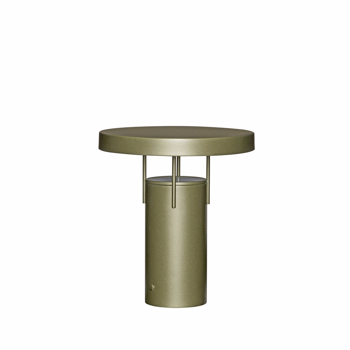 PolsterOase Möbel – BringMe Akku, Tischlampe, Metallic, Dunkelgrün