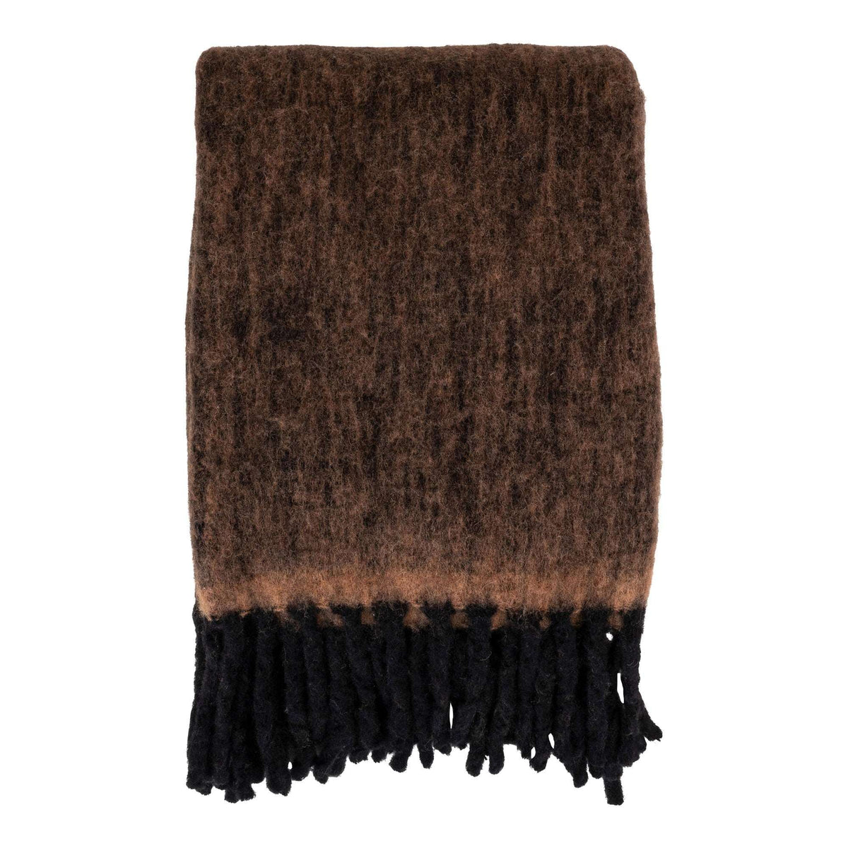 PolsterOase Möbel – Carmel Plaid aus Wolle, Braun