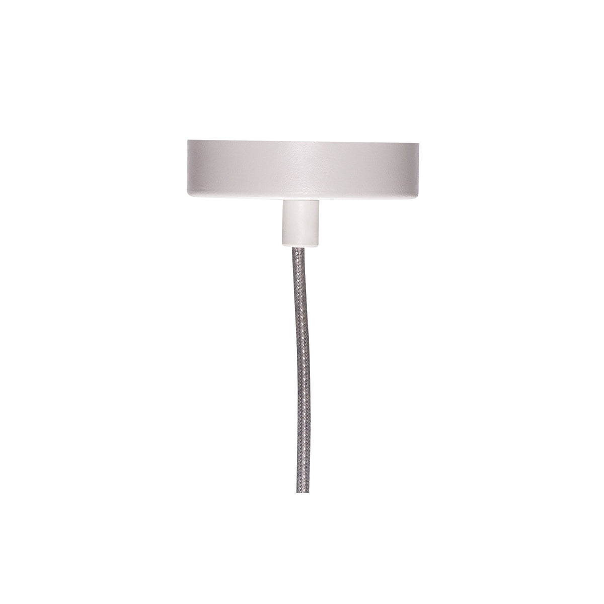 PolsterOase Möbel – Chromatic Pendelleuchte aus Metall und Polycarbonat, Hellgrau – Ansicht 4