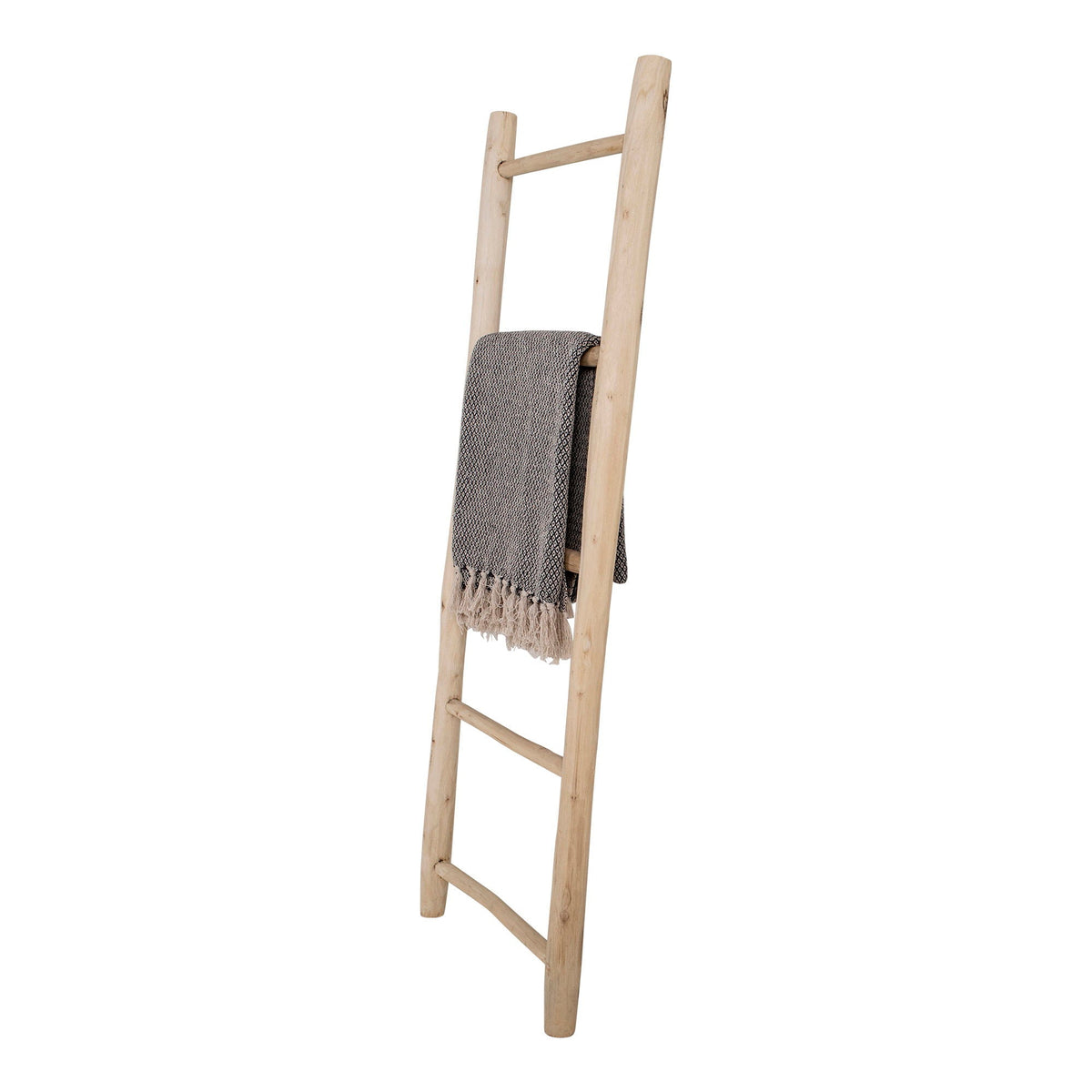 PolsterOase Möbel – Dekoleiter aus Teakholz, Natur, 50 × 150 cm – Ansicht 3