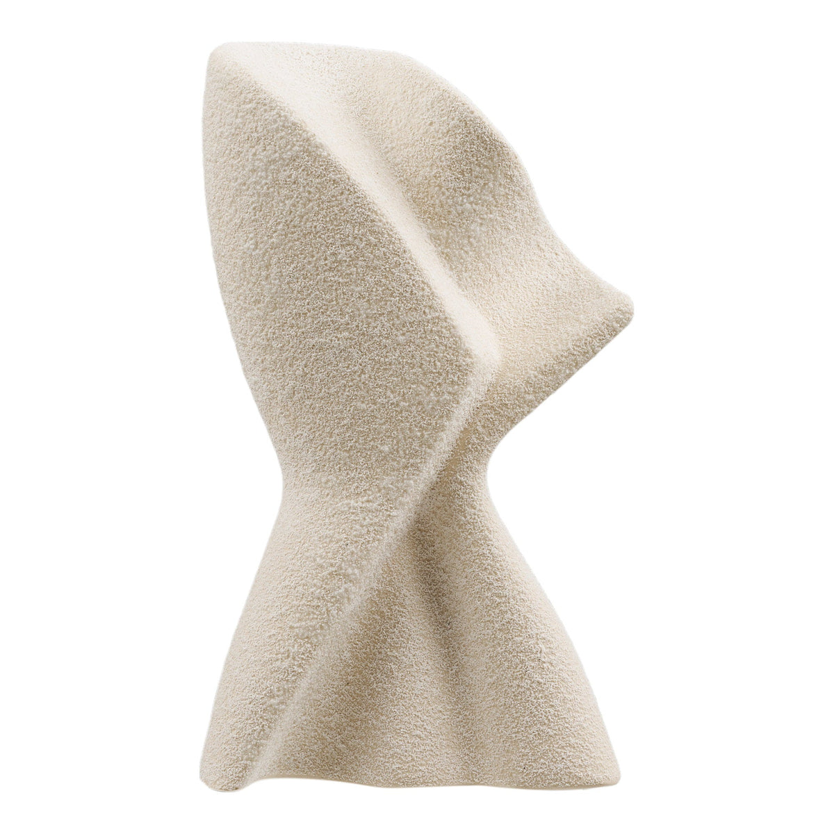 PolsterOase Möbel – Dekoobjekt aus Keramik, Weiß, 13 × 23 cm – Ansicht 2