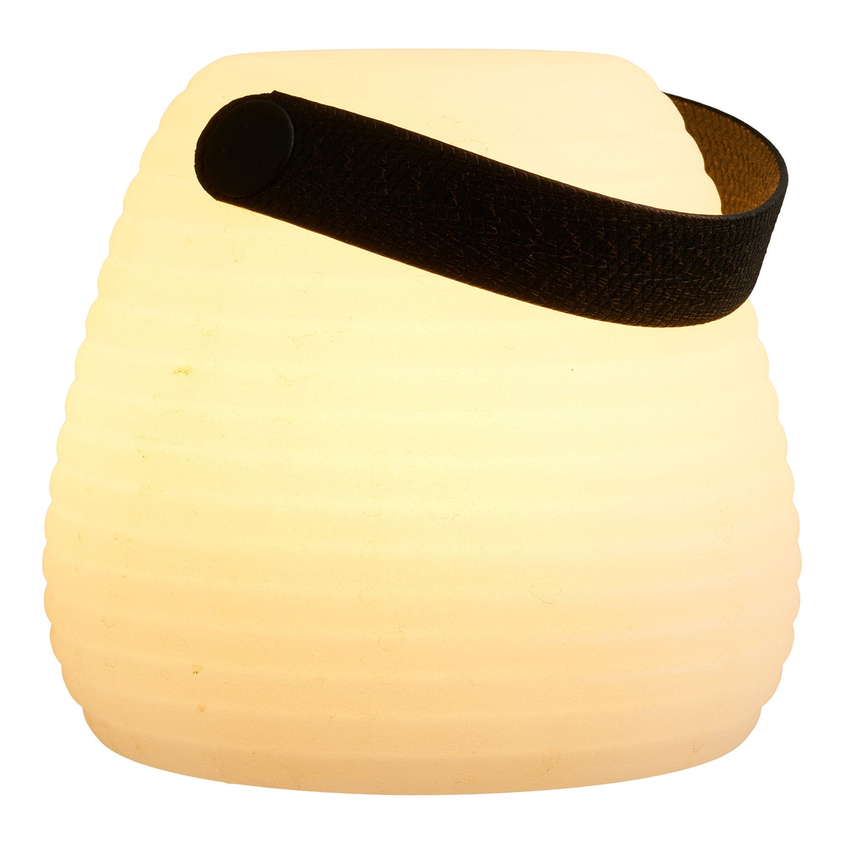 PolsterOase Möbel – Derry Akku, LED, Lampe aus PE, Weiß, 12 cm – Ansicht 5