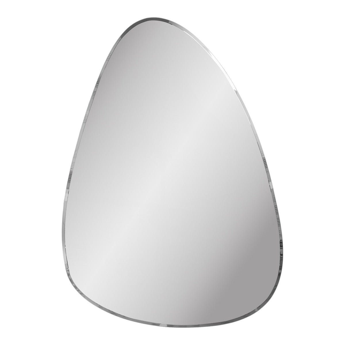 PolsterOase Möbel – Devonport Wandspiegel aus Glas mit facettierter Kante, 70 × 100 cm