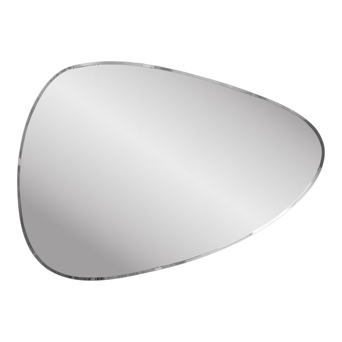 PolsterOase Möbel – Devonport Wandspiegel aus Glas mit facettierter Kante, 70 × 100 cm – Ansicht 2