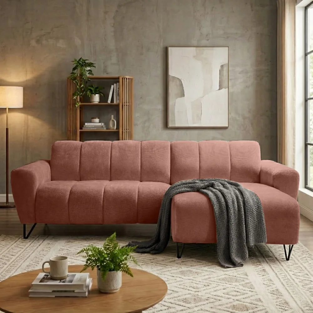 PolsterOase Sofa – Volare L Mini Ecksofa in Vega – Ansicht 19