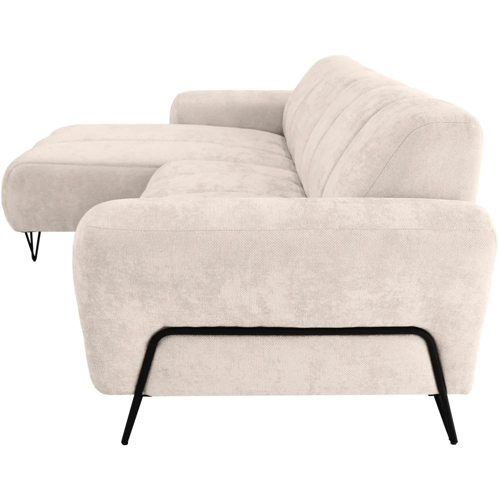 PolsterOase Sofa – Volare L Mini Ecksofa in Vega – Ansicht 45