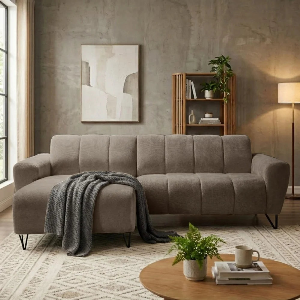 PolsterOase Sofa – Volare L Mini Ecksofa in Vega – Ansicht 51