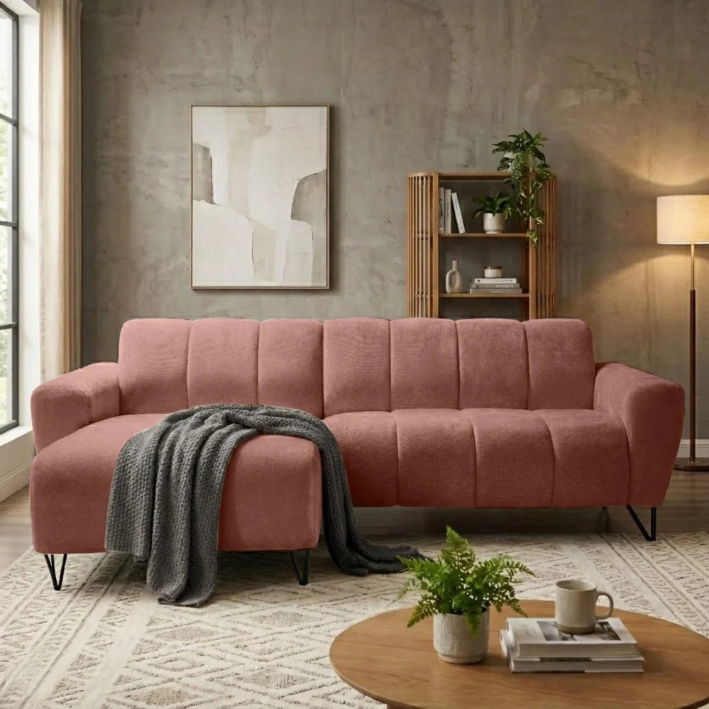 PolsterOase Sofa – Volare L Mini Ecksofa in Vega – Ansicht 59