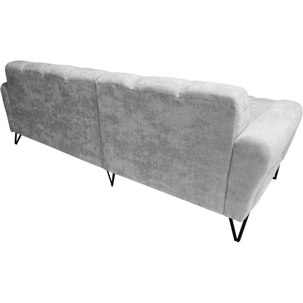 PolsterOase Sofa – Volare L Mini Ecksofa in Vega – Ansicht 73