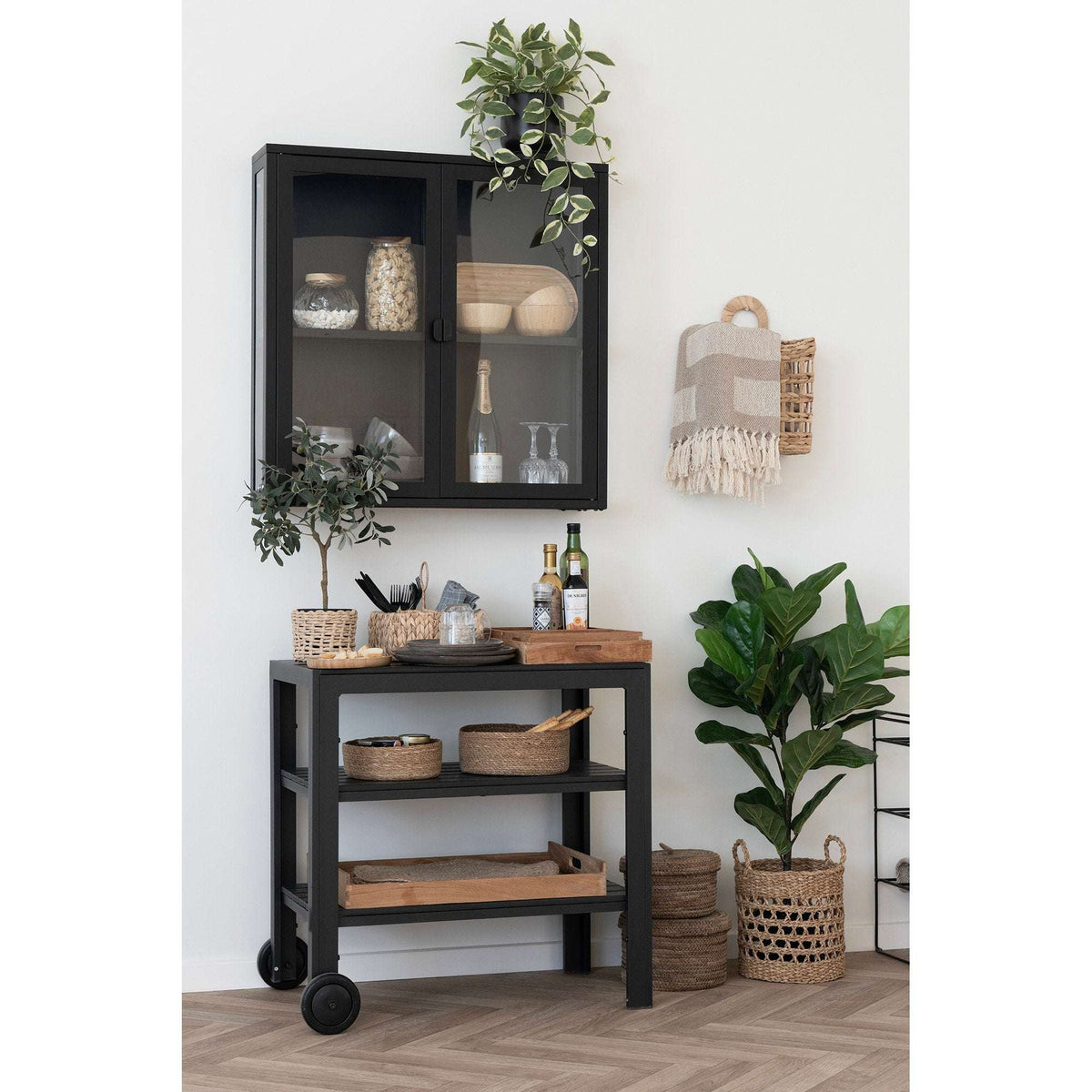 PolsterOase Möbel – Faro Tablett, Teak, natur, 58 x 38 cm – Ansicht 2