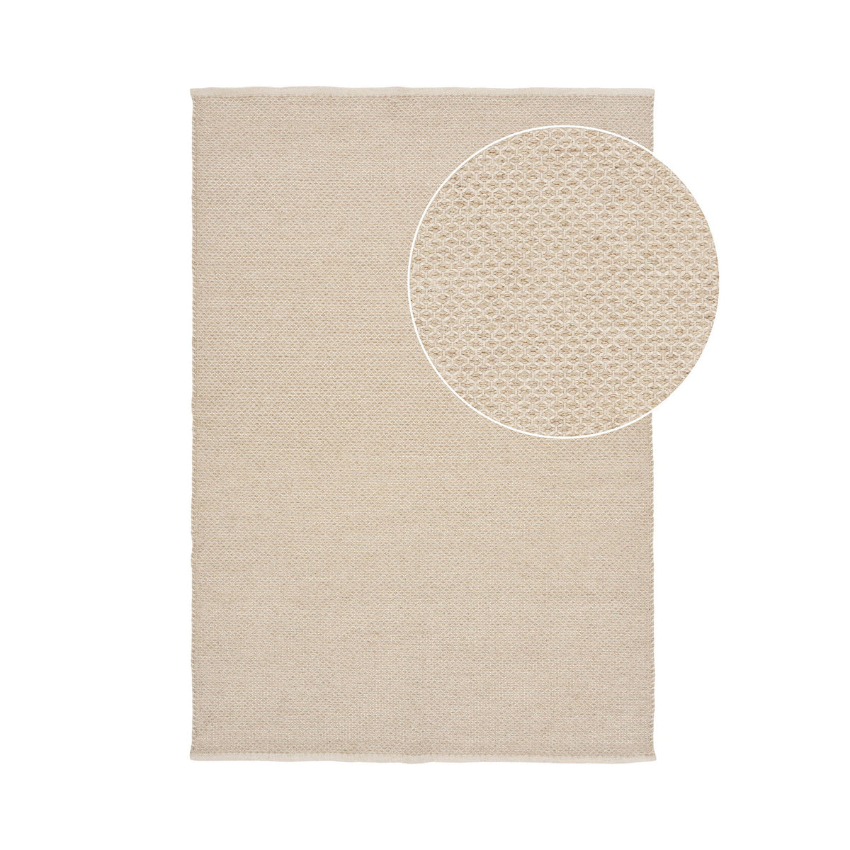 PolsterOase Möbel – Gaya Teppich aus Wollmischung, handgewebt, 160 × 230 cm