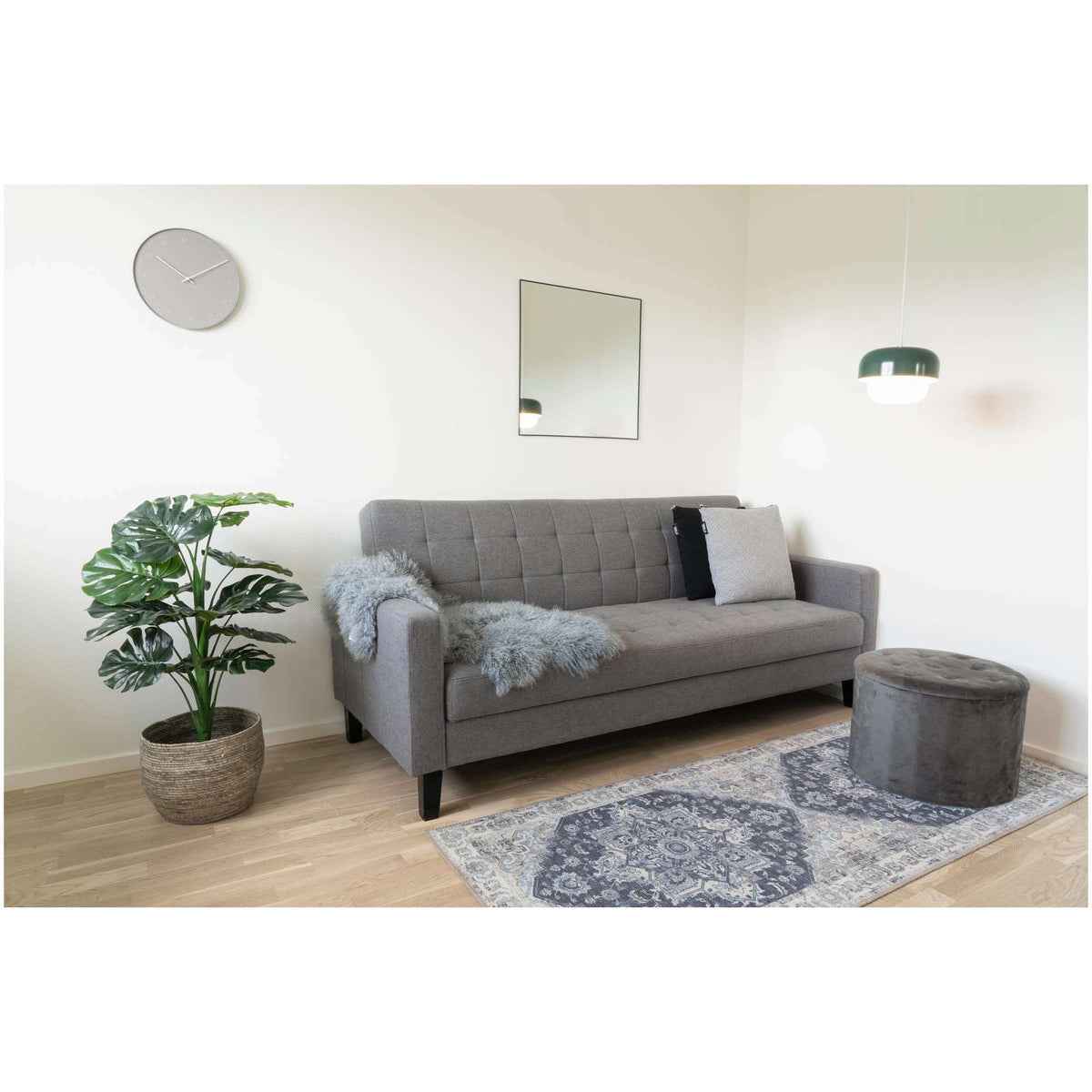 PolsterOase Möbel – Havana Teppichläufer aus Chenille, Blau, 80 × 200 cm – Ansicht 2