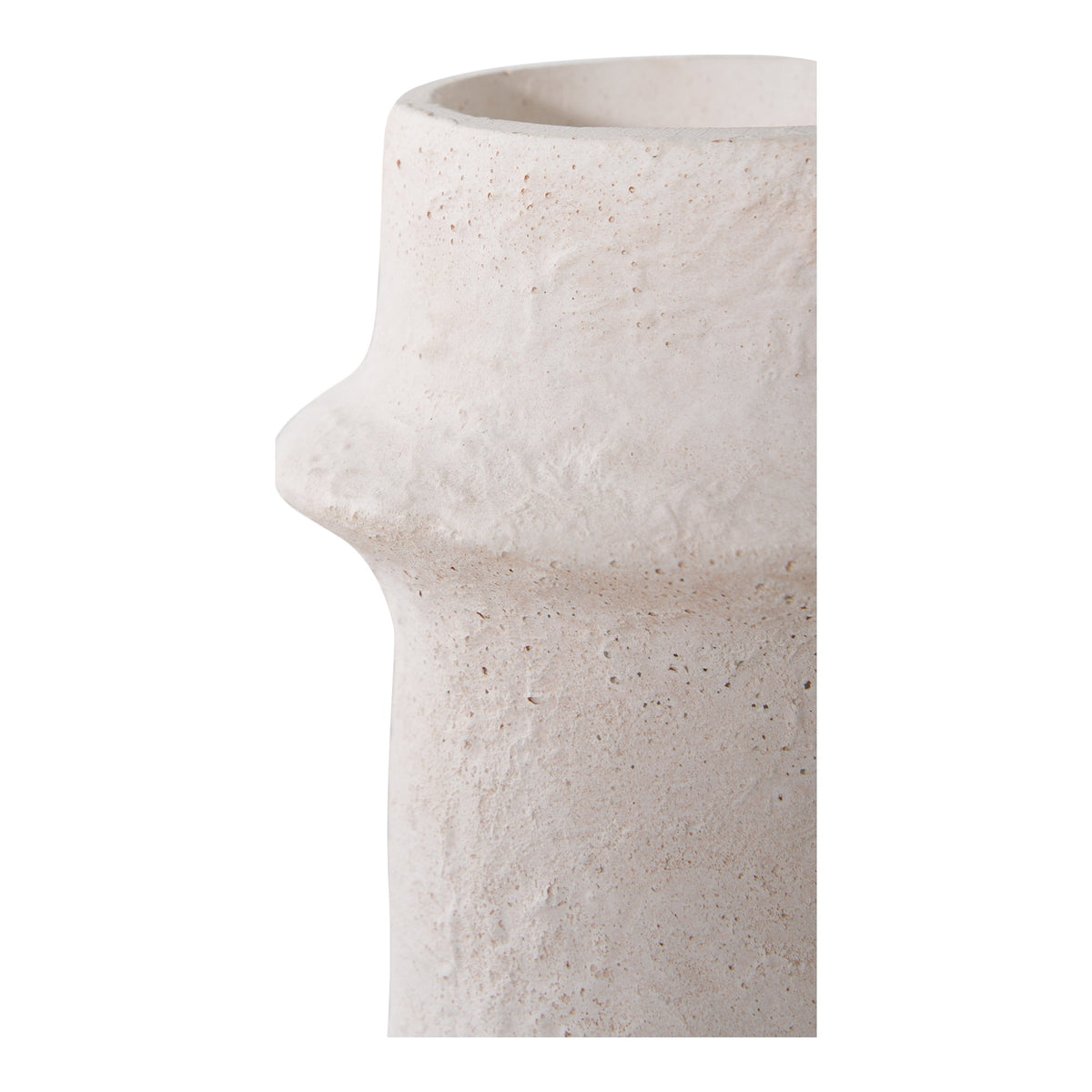PolsterOase Möbel – Kerzenhalter, Kerzenhalter, Beton, weiß, 2er Set – Ansicht 3